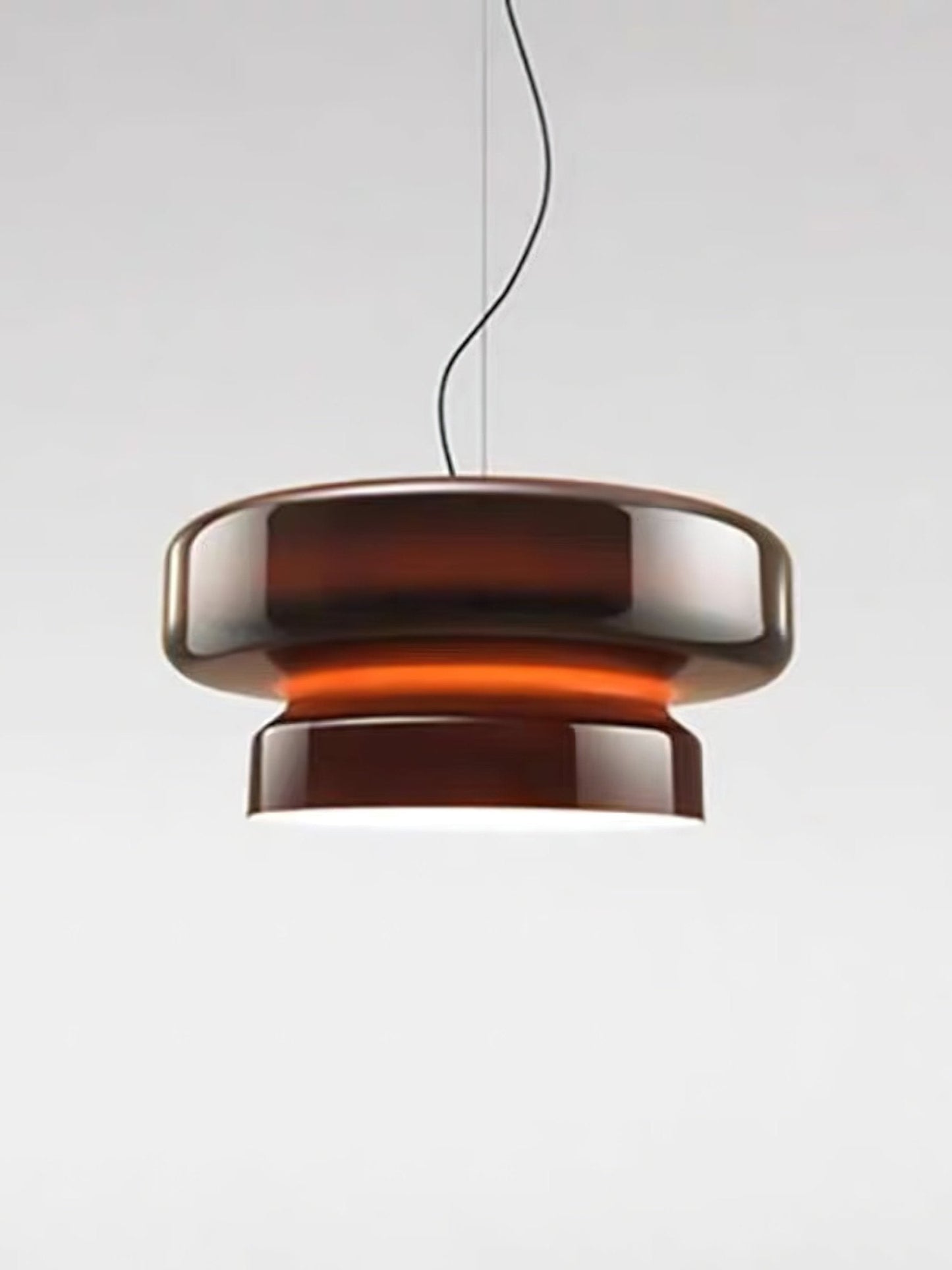 Organic Glass LED Pendant Light