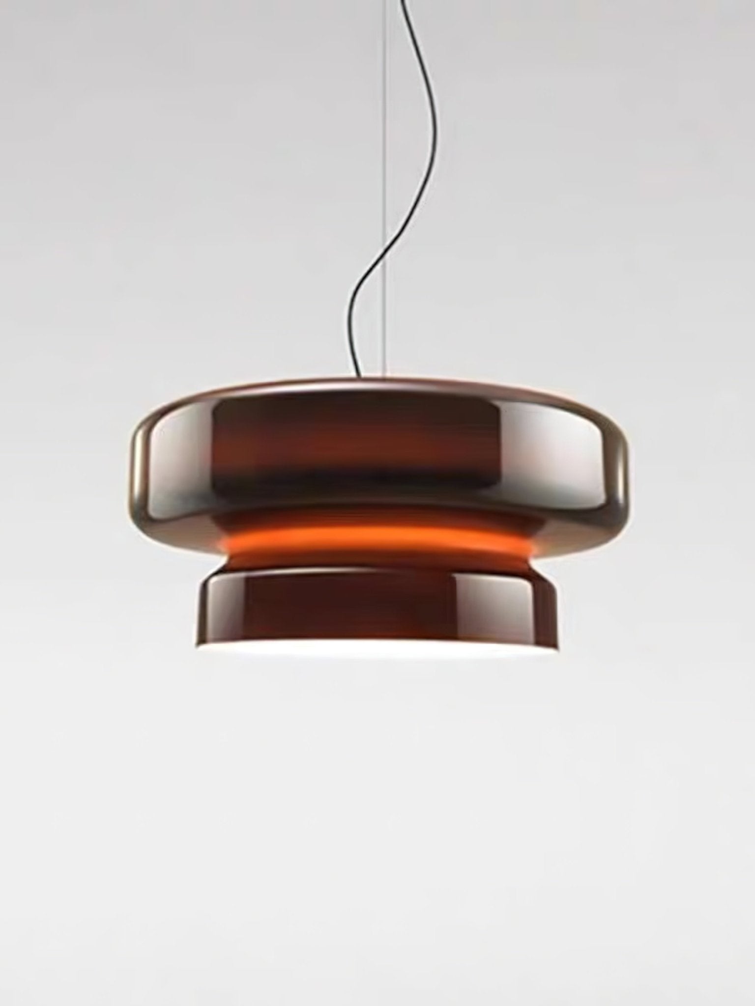 Organic Glass LED Pendant Light