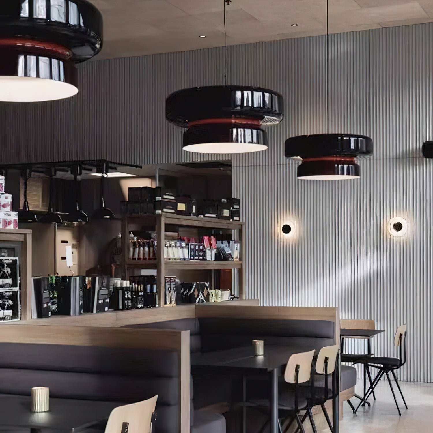 Organic Glass LED Pendant Light