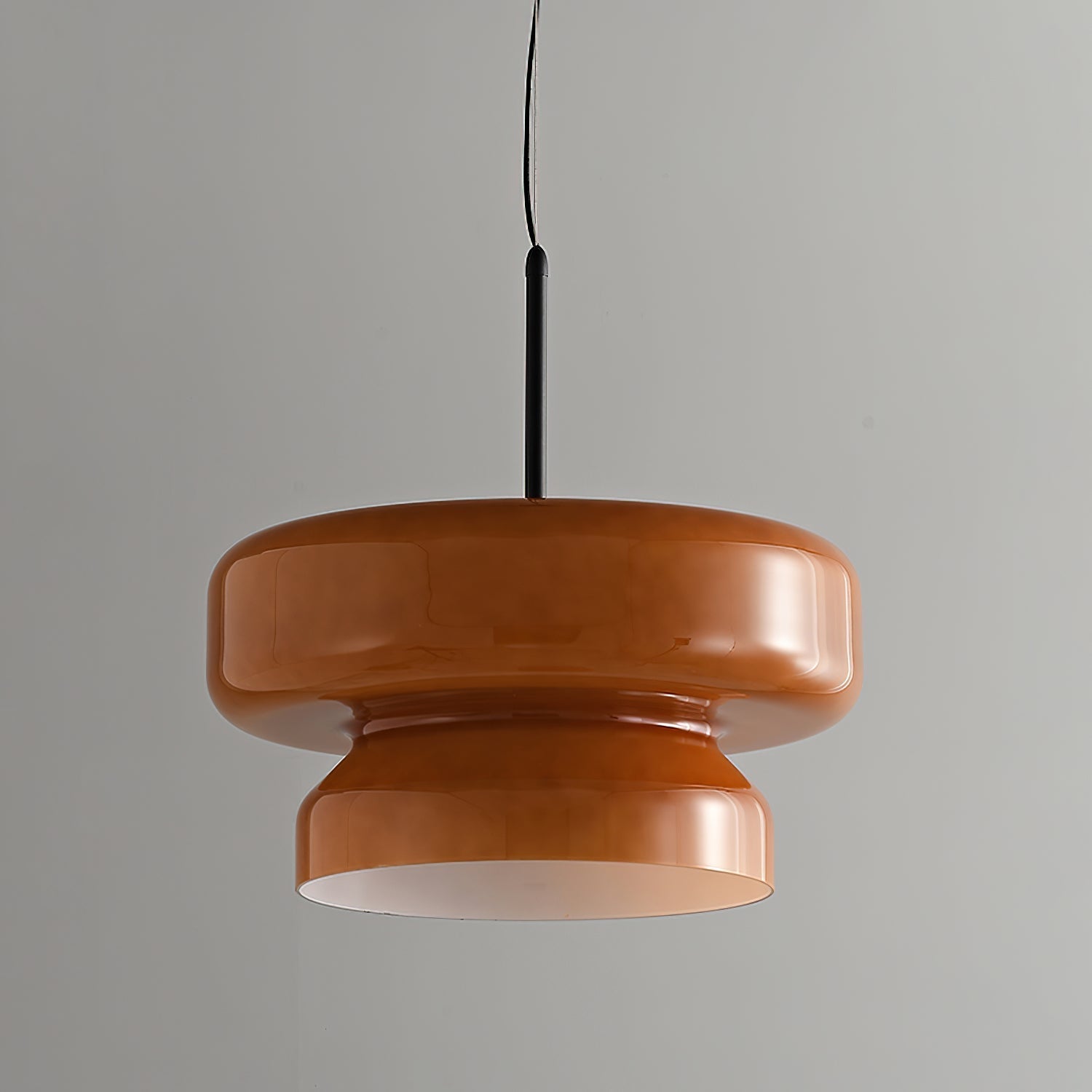 Organic Glass LED Pendant Light
