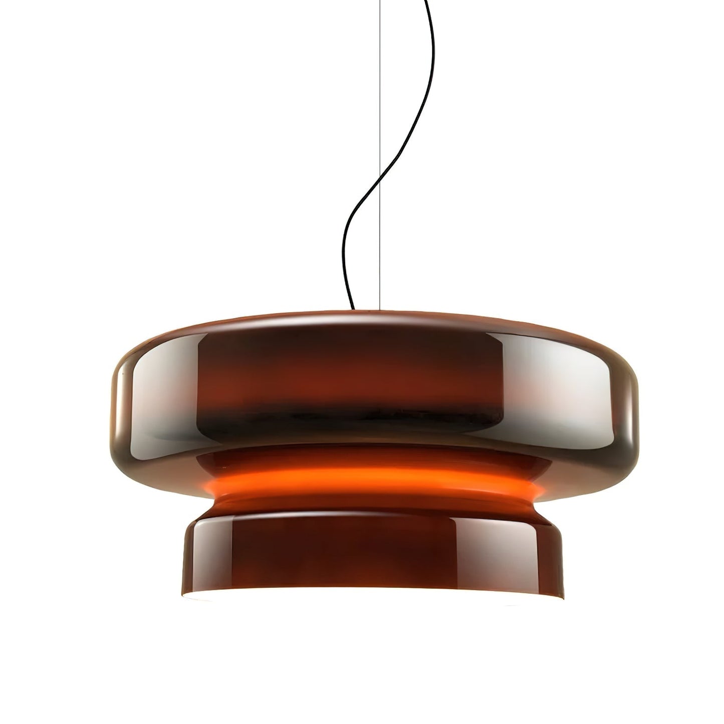 Organic Glass LED Pendant Light