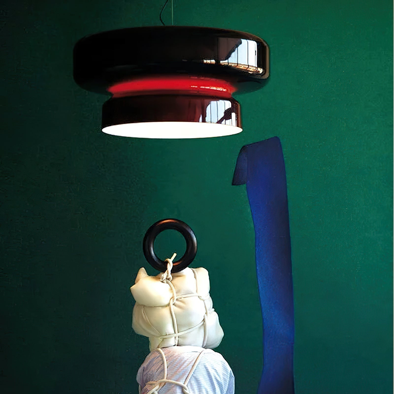 Organic Glass LED Pendant Light