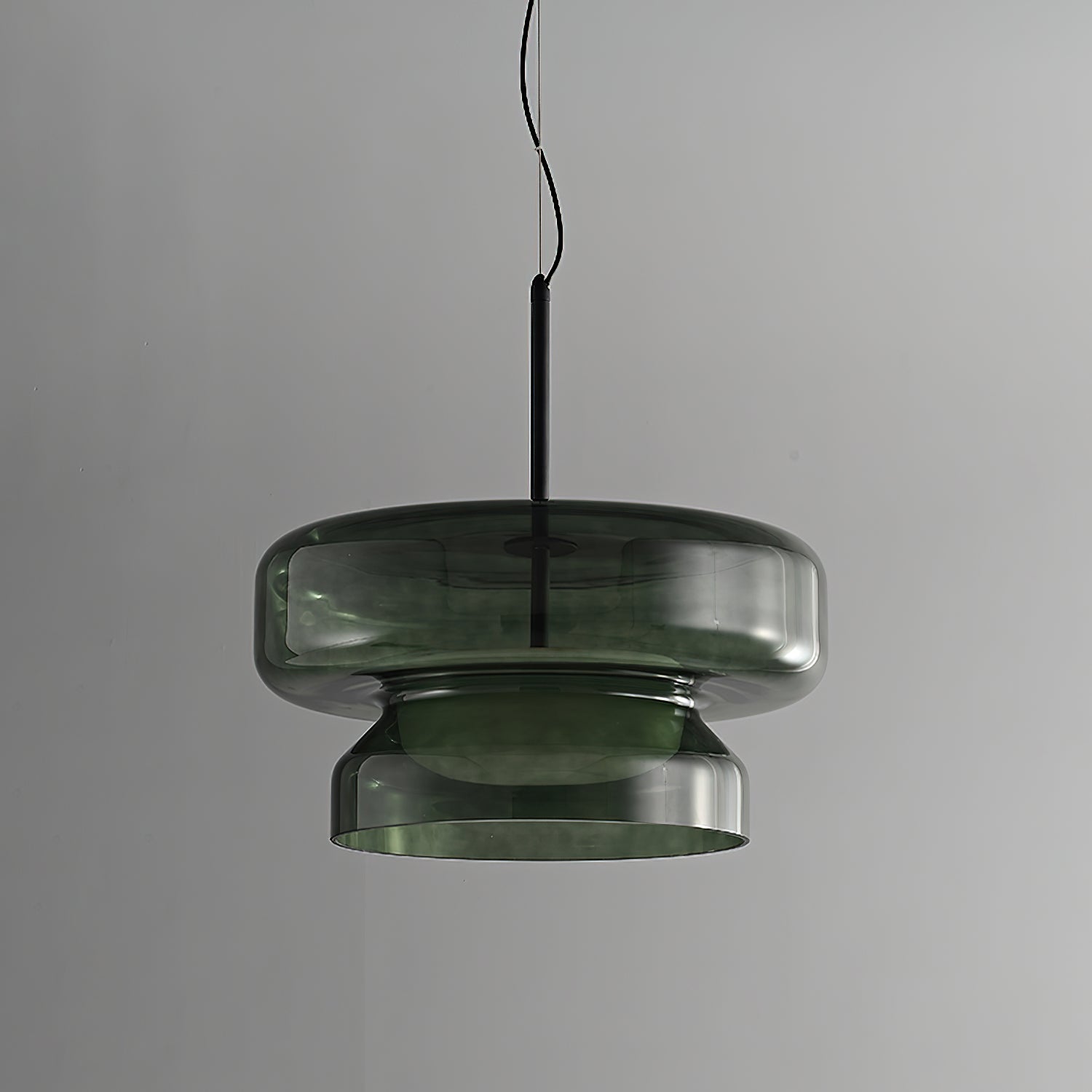 Organic Glass LED Pendant Light