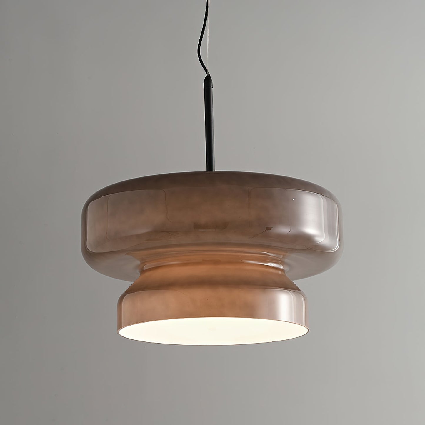 Organic Glass LED Pendant Light