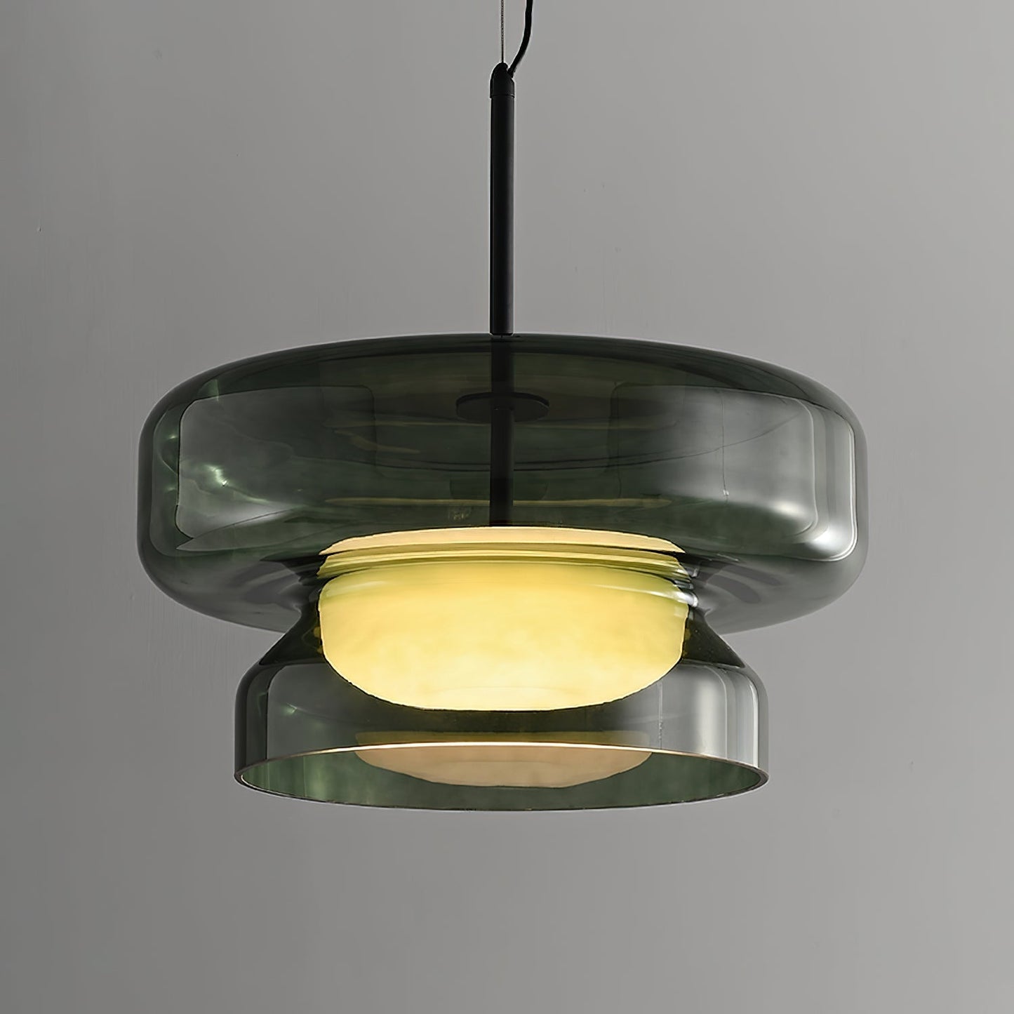 Organic Glass LED Pendant Light