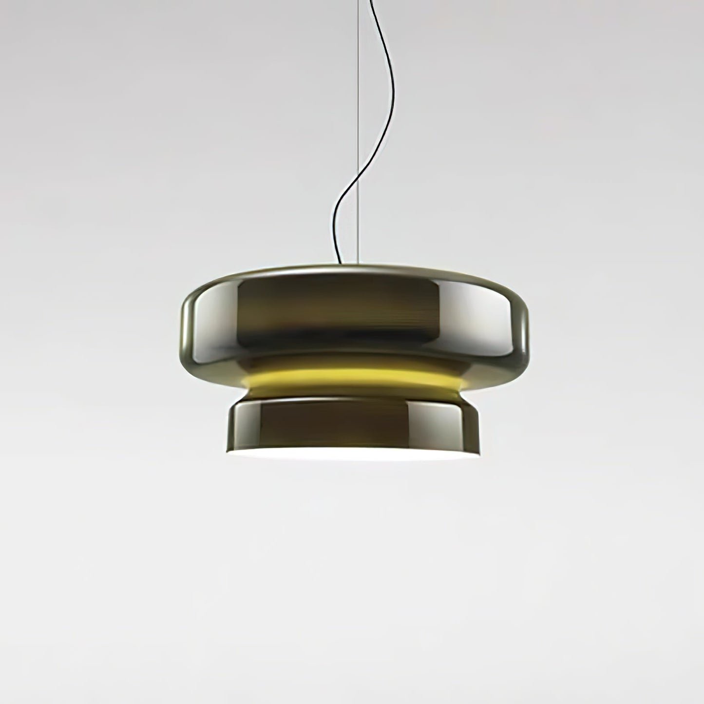 Organic Glass LED Pendant Light