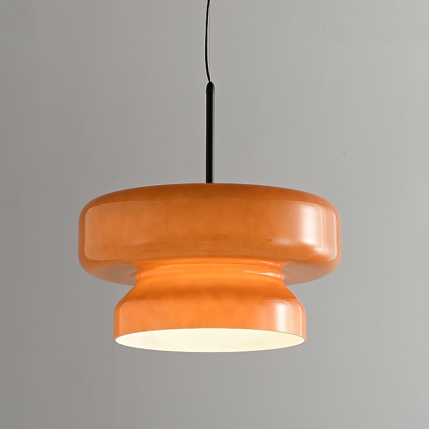 Organic Glass LED Pendant Light