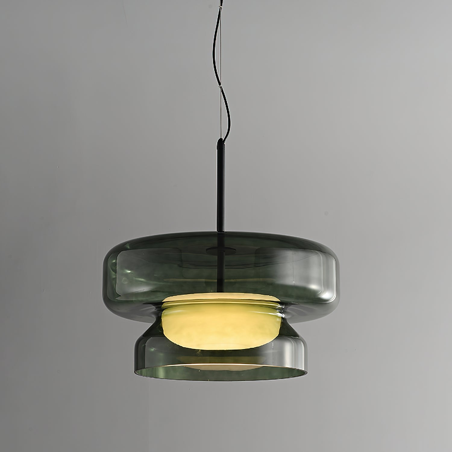 Organic Glass LED Pendant Light