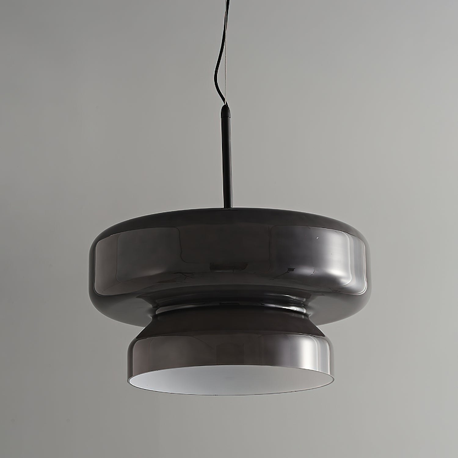 Organic Glass LED Pendant Light