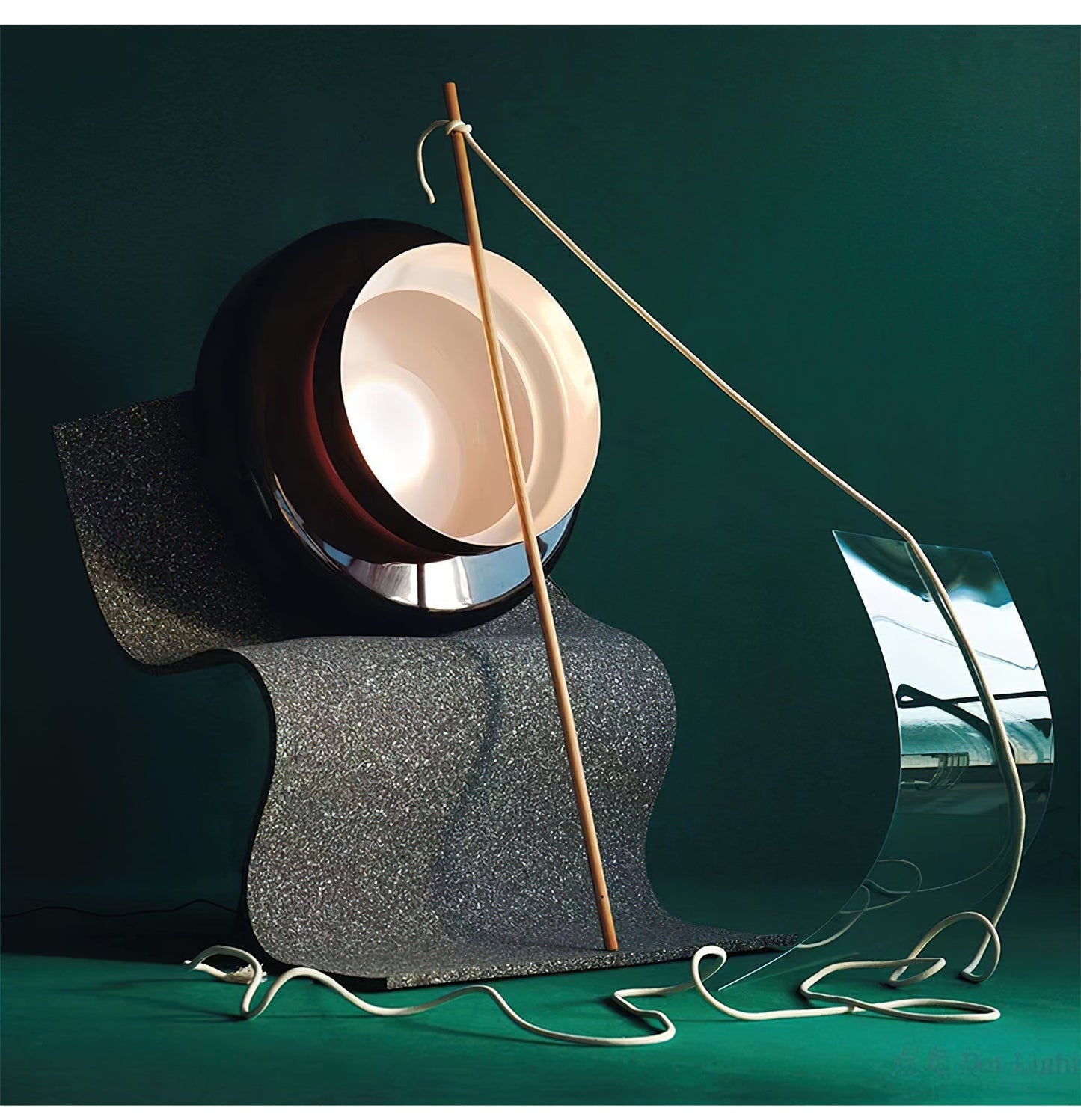 Organic Glass LED Pendant Light