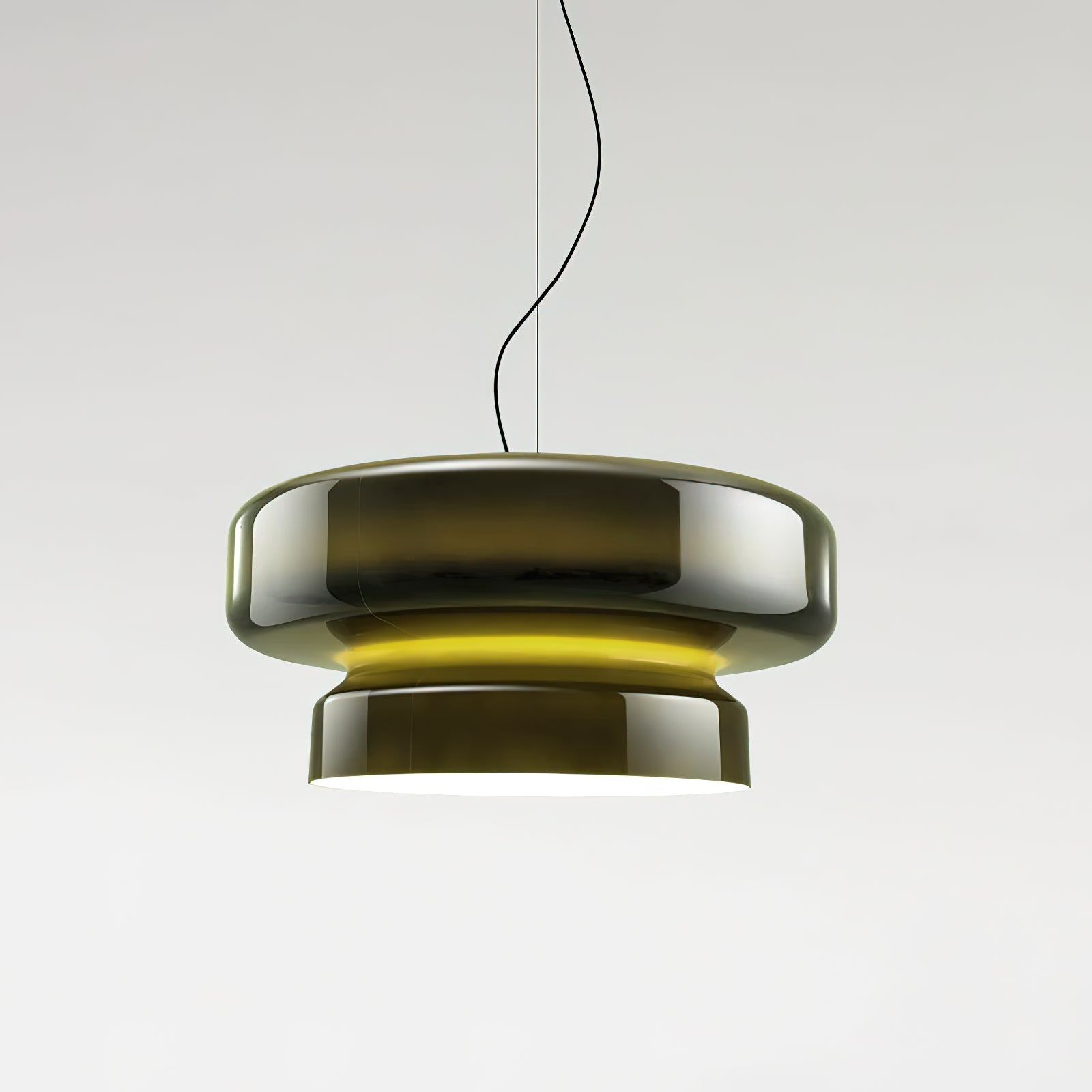 Organic Glass LED Pendant Light