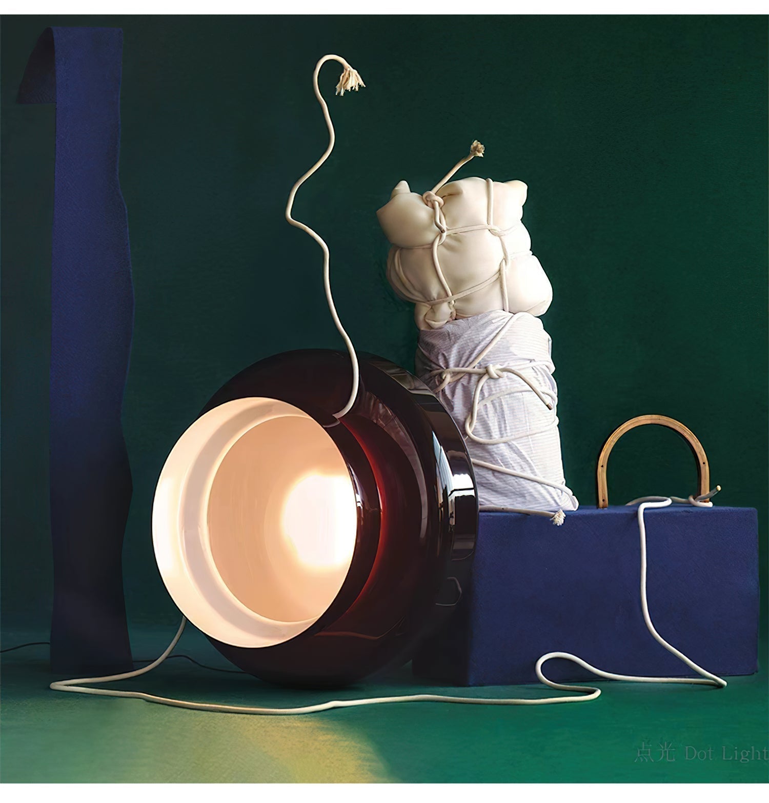 Organic Glass LED Pendant Light
