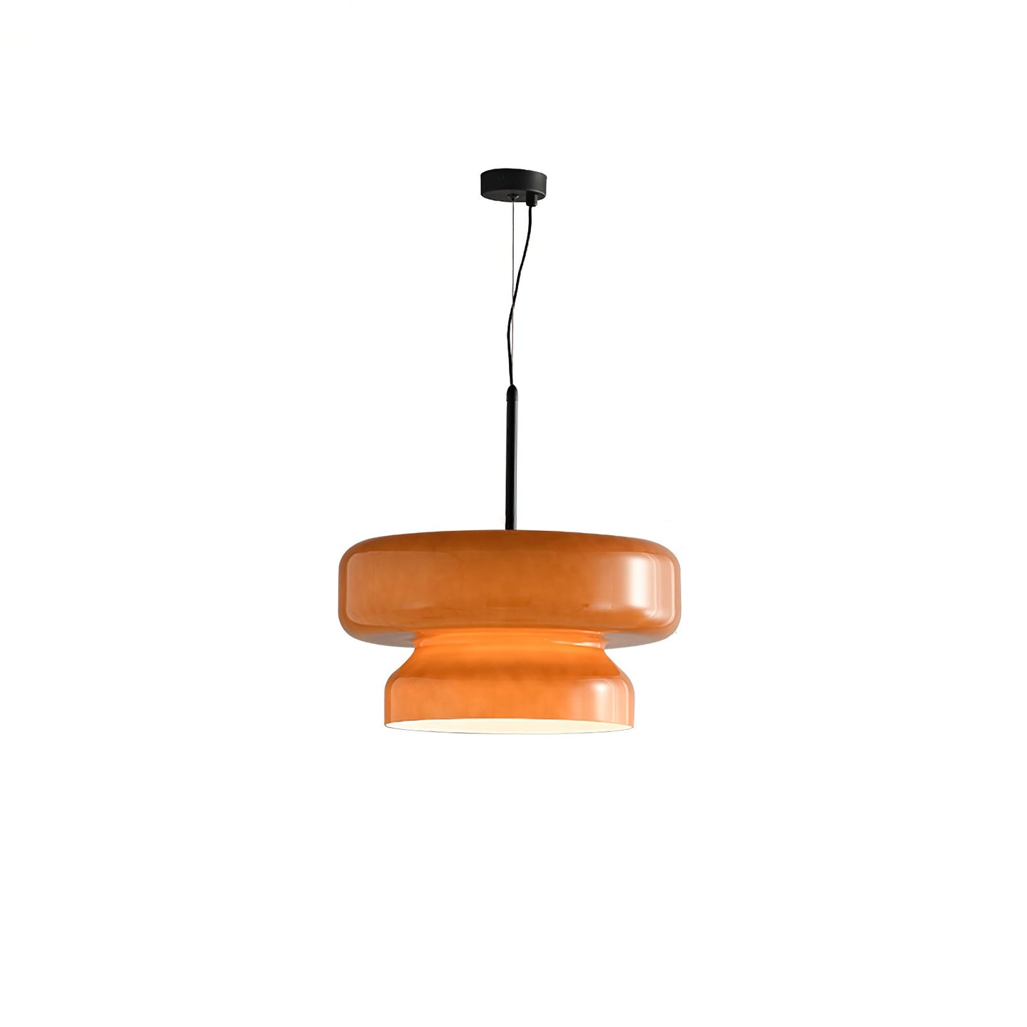 Organic Glass LED Pendant Light