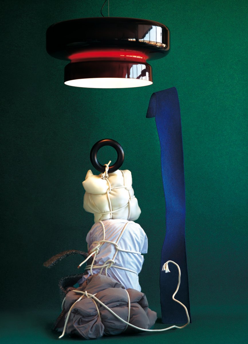 Organic Glass LED Pendant Light