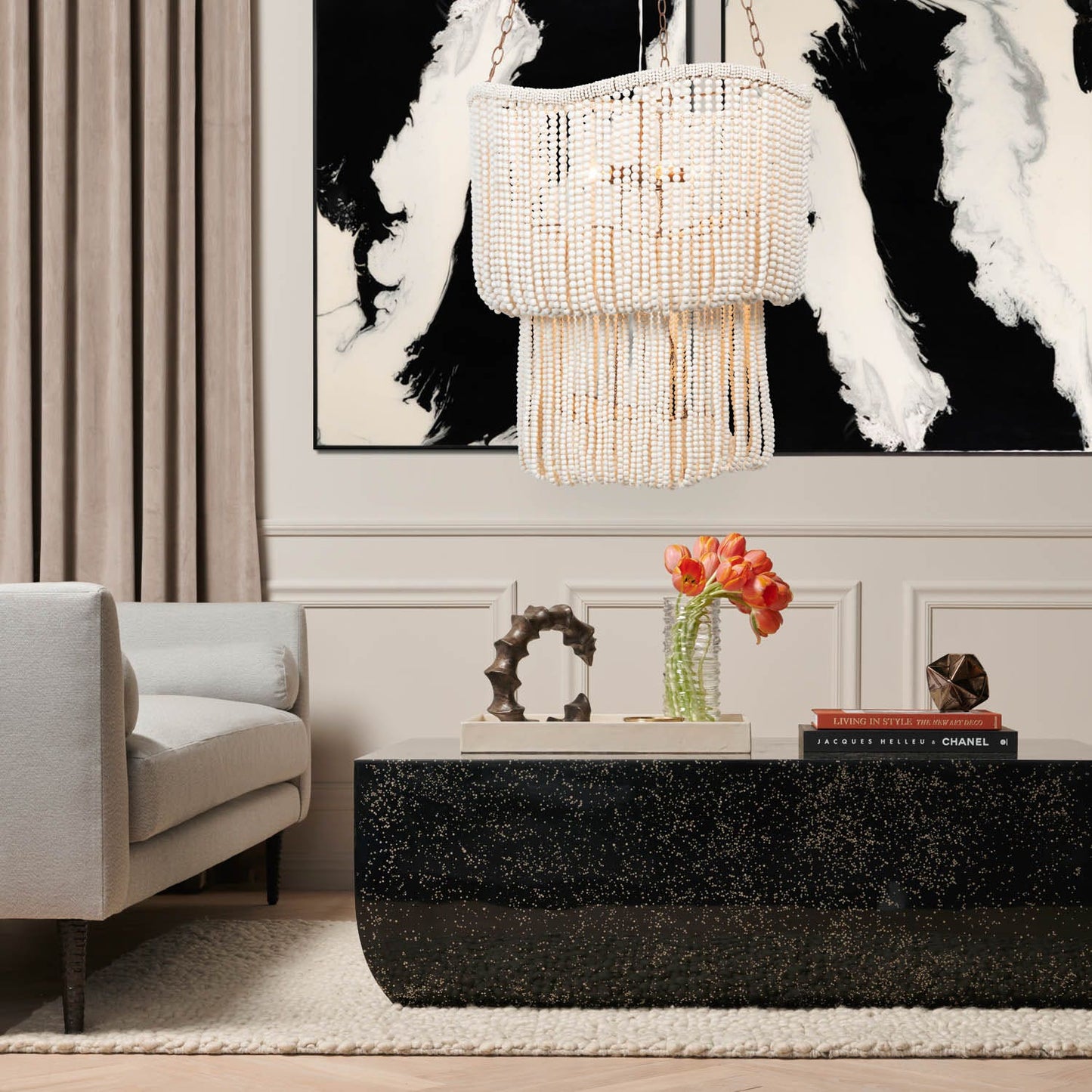Two-Tier Ambient Chandelier