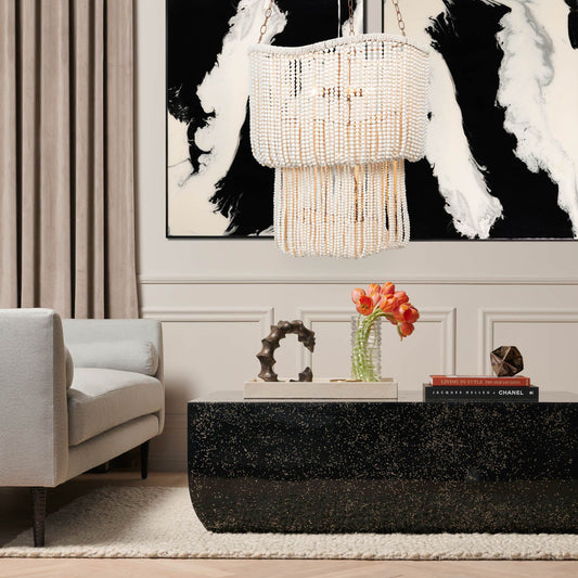 Two-Tier Ambient Chandelier